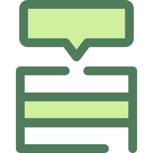 Server Monochrome Green icon
