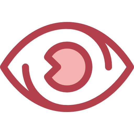 ojo Monochrome Red icono