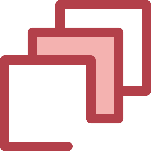 archivos Monochrome Red icono