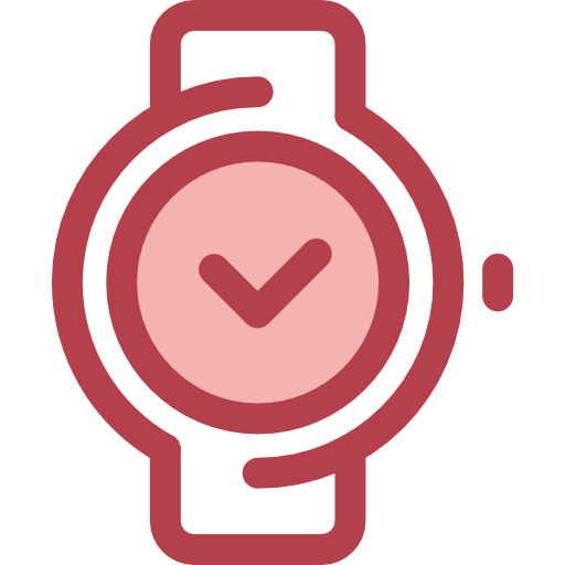 reloj Monochrome Red icono