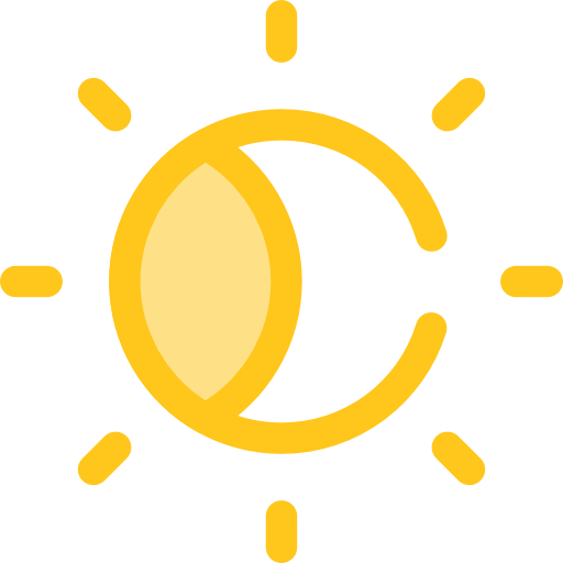 helligkeit Monochrome Yellow icon