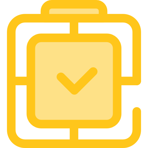 zegar Monochrome Yellow ikona