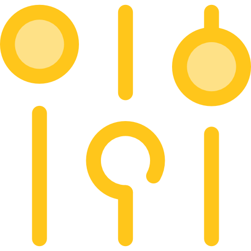 poziomy Monochrome Yellow ikona