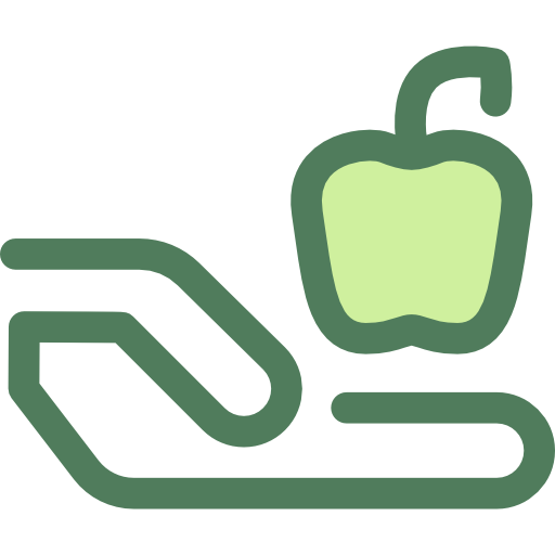 jabłko Monochrome Green ikona