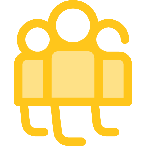 그룹 Monochrome Yellow icon