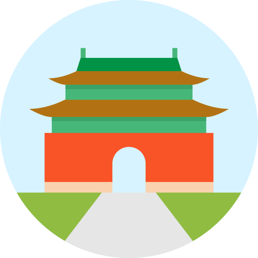 gräber der ming-dynastie Special Flat icon