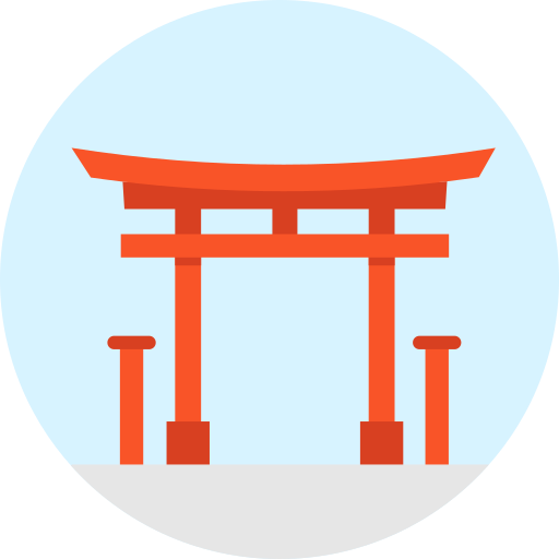 portail torii Special Flat Icône