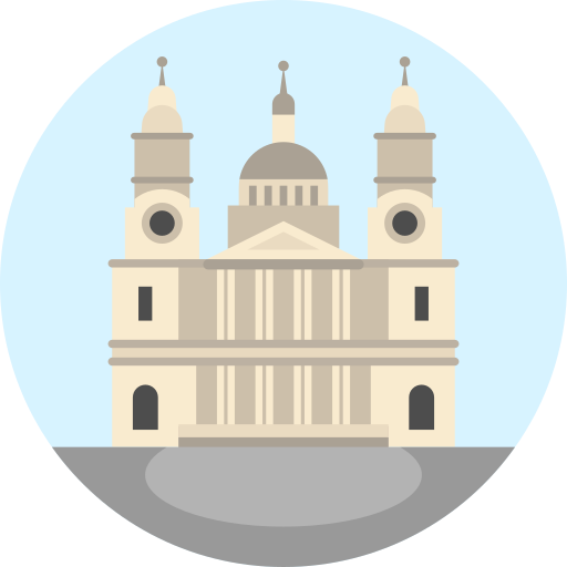 catedral de san pablo Special Flat icono