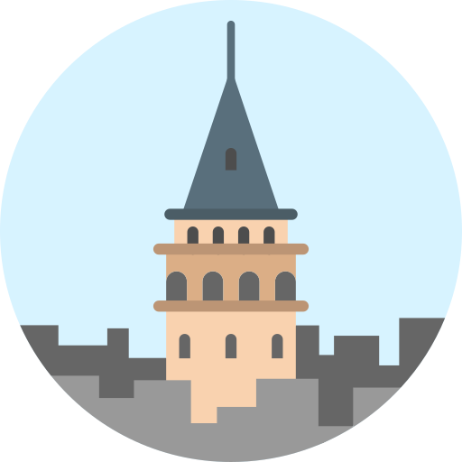 Galata tower Special Flat icon