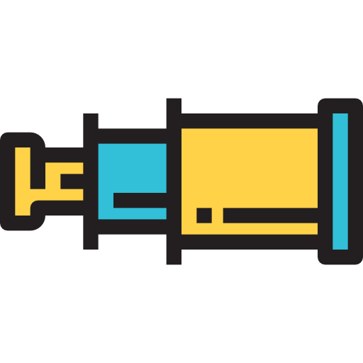 Telescope Detailed Straight Lineal color icon