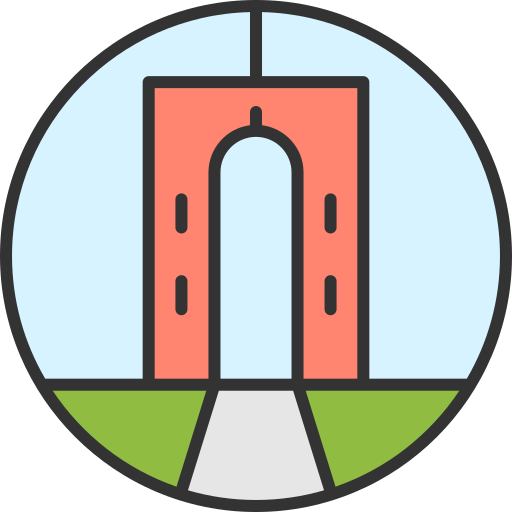 Tower of ejer bavnehoj Special Lineal color icon