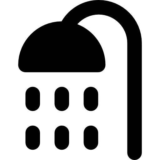 シャワー Basic Rounded Filled icon