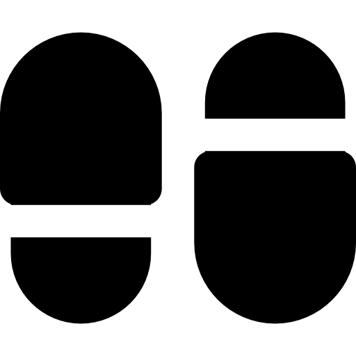 スリッパ Basic Rounded Filled icon