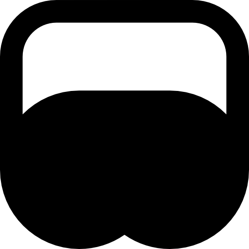 máscara Basic Rounded Filled icono