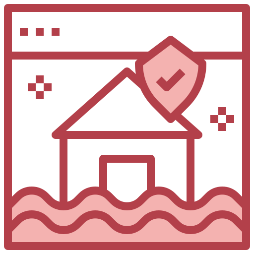 assicurazione casa Surang Red icona