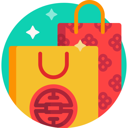 Shopping bags Detailed Flat Circular Flat icon