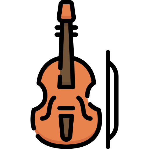 Скрипка Special Lineal color иконка