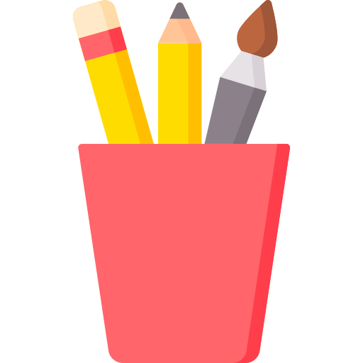 Pencil holder Special Flat icon