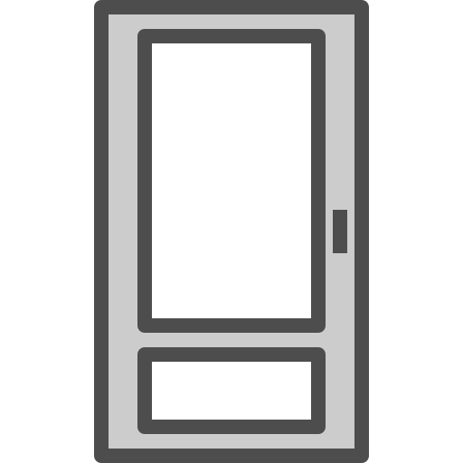 puerta Winnievizence Grey icono