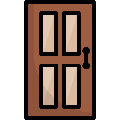 deur Winnievizence Lineal color icoon