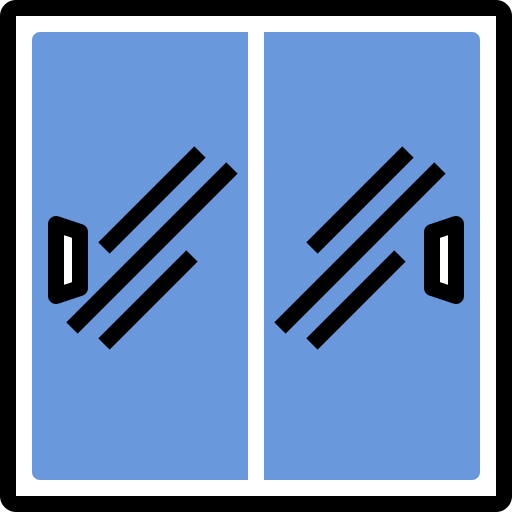 porta scorrevole Winnievizence Blue icona