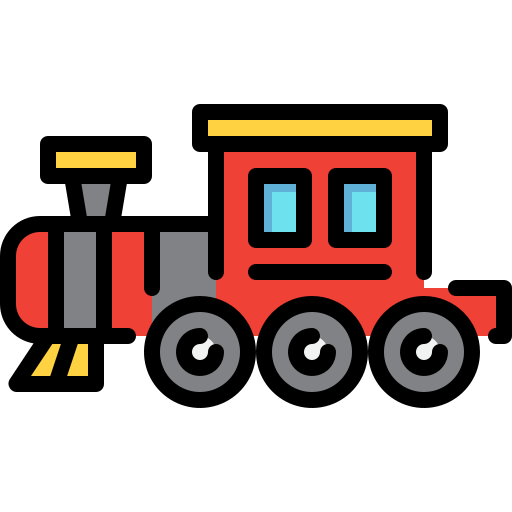 기차 Generic Outline Color icon