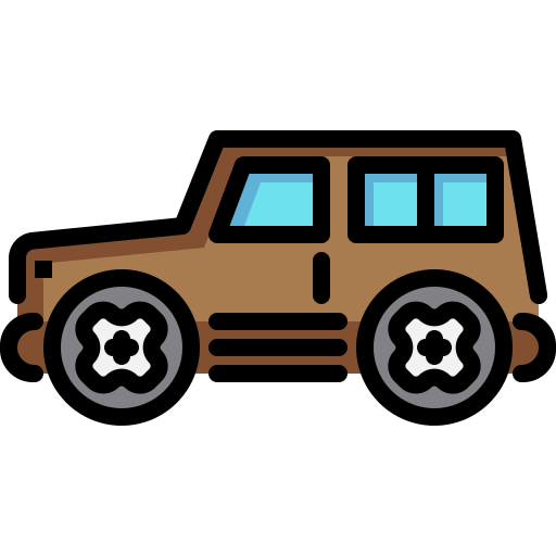 Off road Generic Outline Color icon