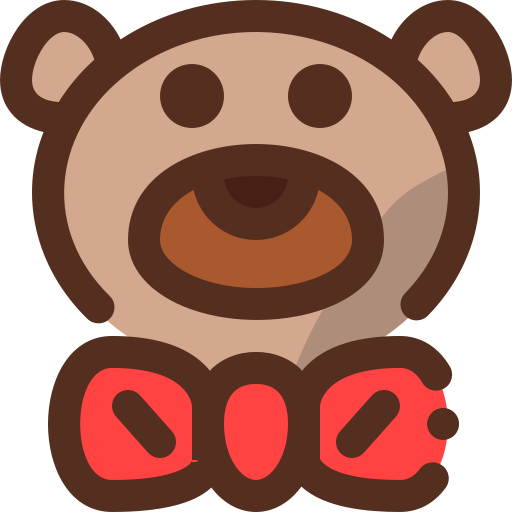 knuffelbeer Generic Outline Color icoon