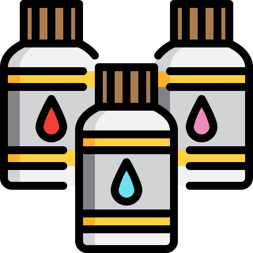 bottiglia d'inchiostro Generic Outline Color icona