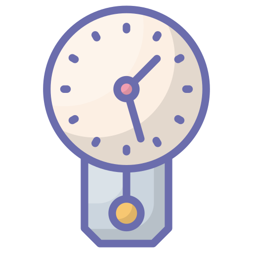 wanduhr Generic Outline Color icon