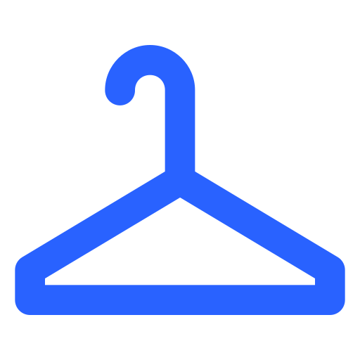 ハンガー Generic Blue icon