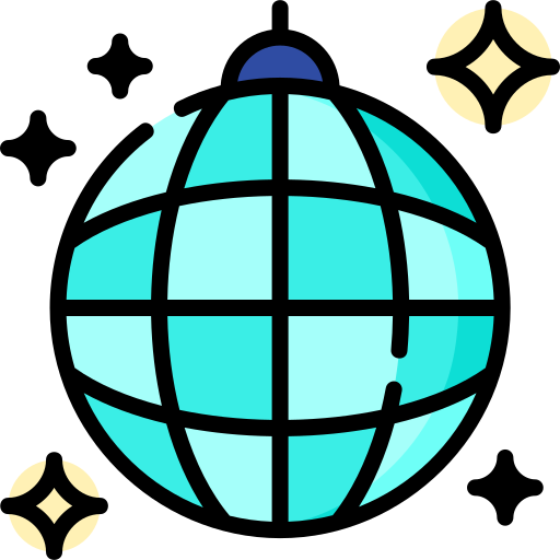 ディスコボール Special Lineal color icon