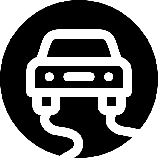 route glissante Basic Rounded Filled Icône