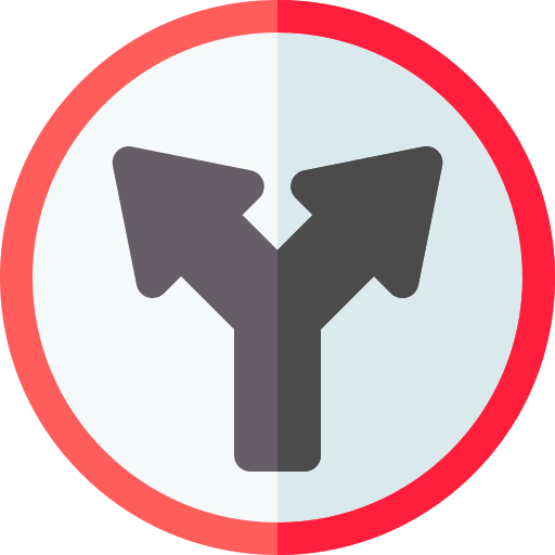 Junction Basic Rounded Flat icon