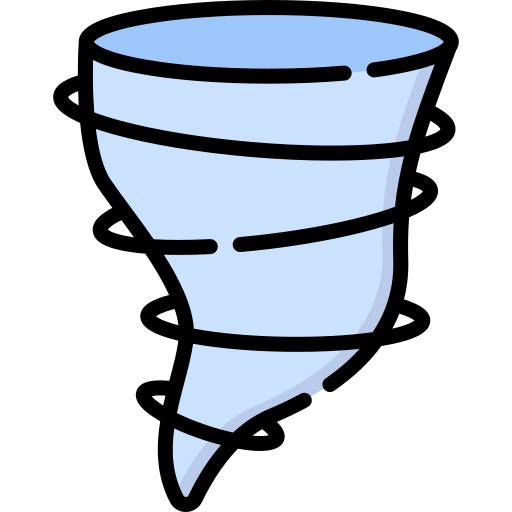 tornade Special Lineal color Icône