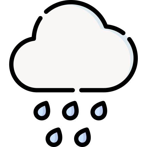 Rainfall Special Lineal color icon