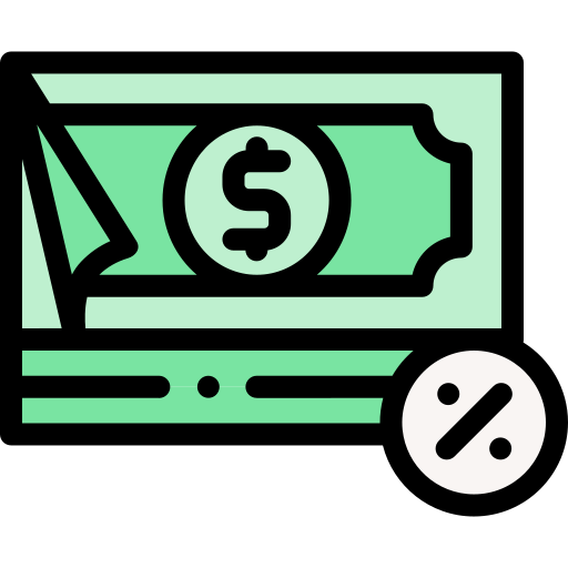 Money Detailed Rounded Lineal color icon