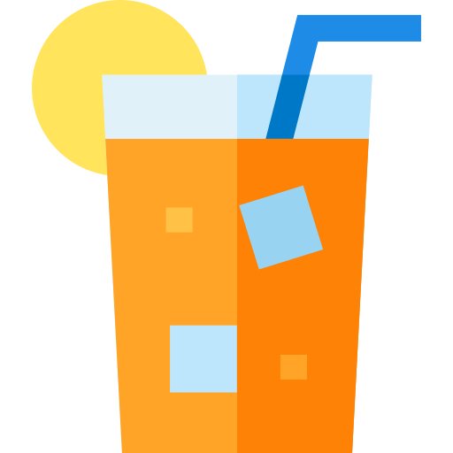 bebida Basic Straight Flat icono