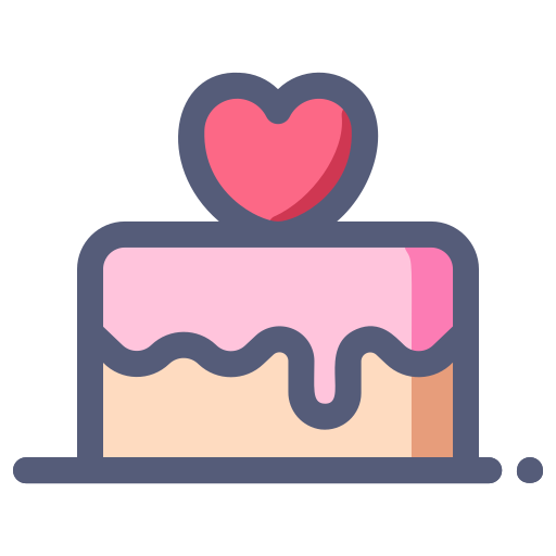 Wedding cake Generic Outline Color icon