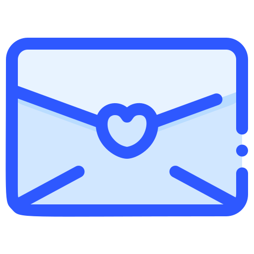 carta de amor Generic Blue icono