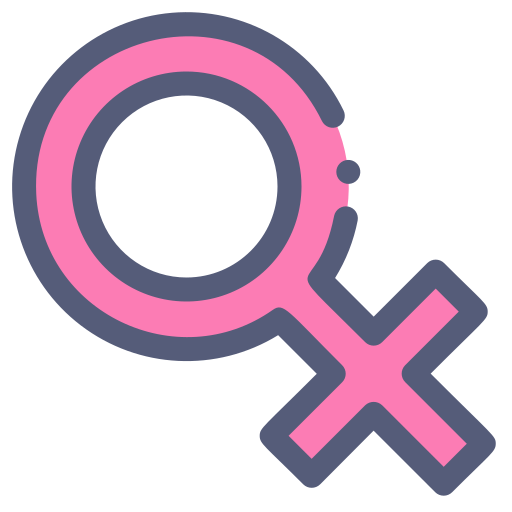 Female Generic Outline Color icon
