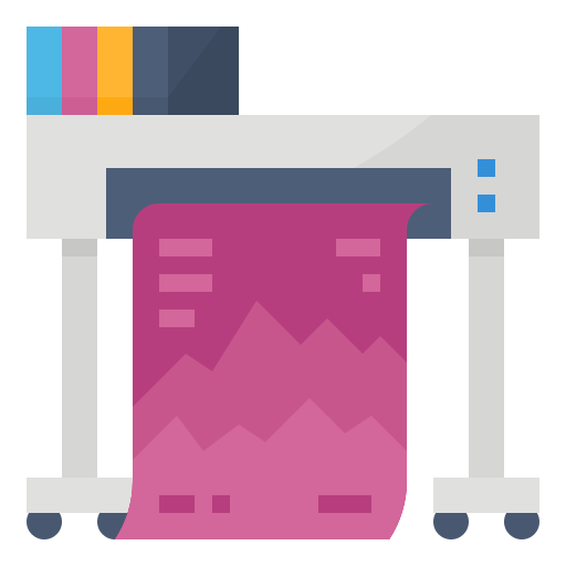 Printing Aphiradee (monkik) Flat icon