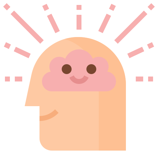 Positive thinking Aphiradee (monkik) Flat icon