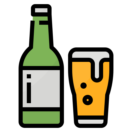 ビール Aphiradee (monkik) Lineal Color icon