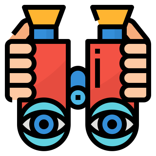 Подзорная труба Aphiradee (monkik) Lineal Color иконка
