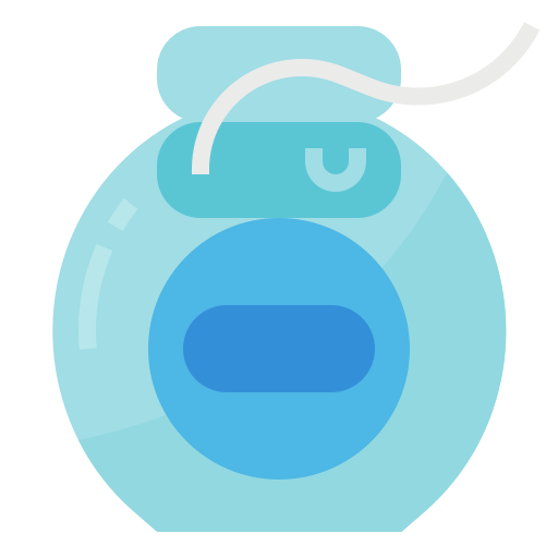 Dental floss Aphiradee (monkik) Flat icon