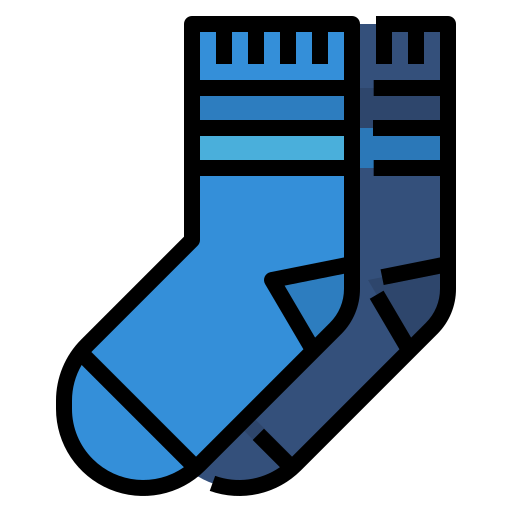 Sock Aphiradee (monkik) Lineal Color icon