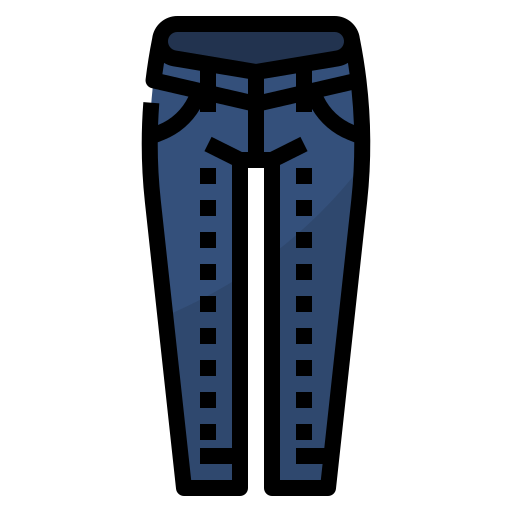 jeans Aphiradee (monkik) Lineal Color icon