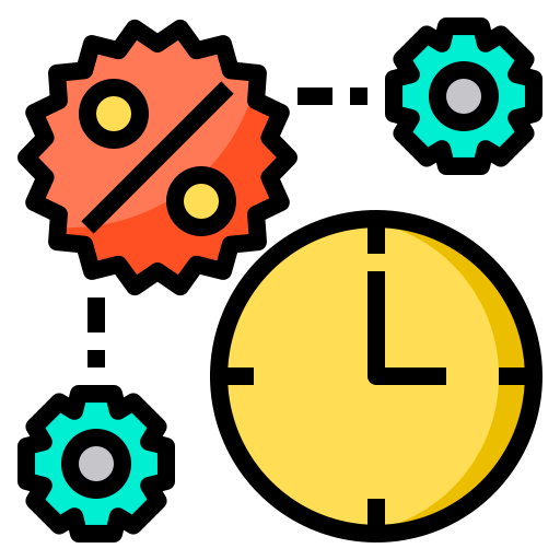 時間 Phatplus Lineal Color icon