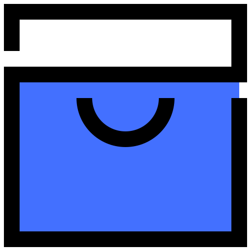 バッグ Inipagistudio Blue icon